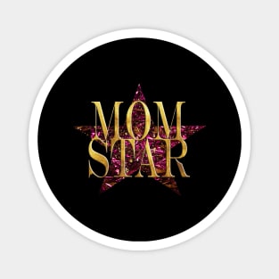 Sparkle and Shine MomSter Purple Foil Magnet